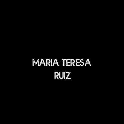Maria Teresa Ruiz