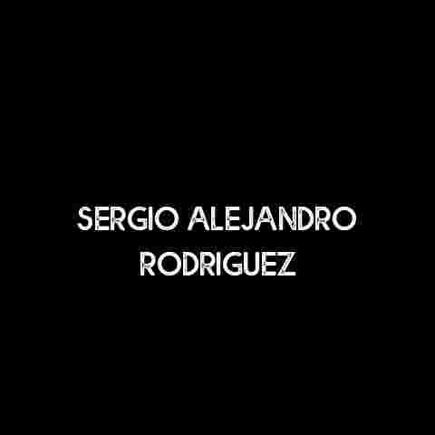 Sergio Alejandro Rodriguez