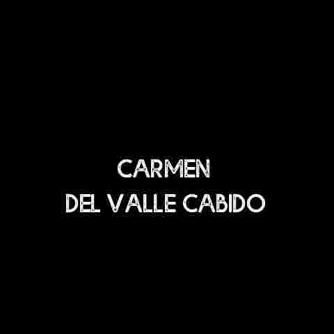 Carmen del Valle Cabido